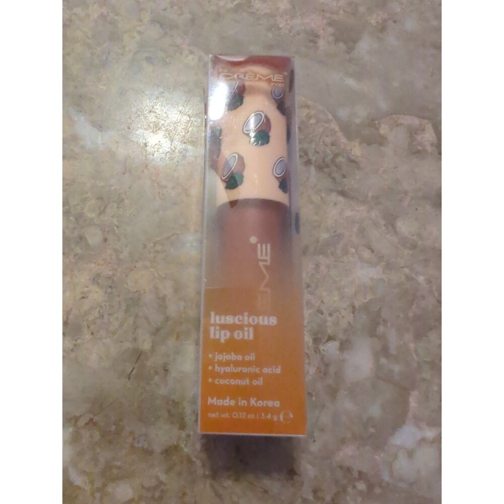 The Cream Shop Luscious Lip Oil Coconut Jelly NIB